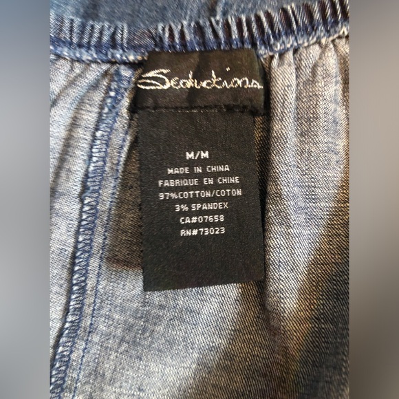 Strapless Denim🤠Dress (Size Medium) - Picture 4 of 10